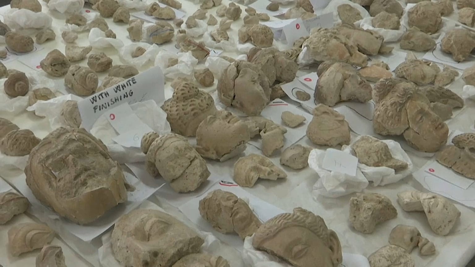 The Taliban destroyed 2,500 statues in the museum's collection