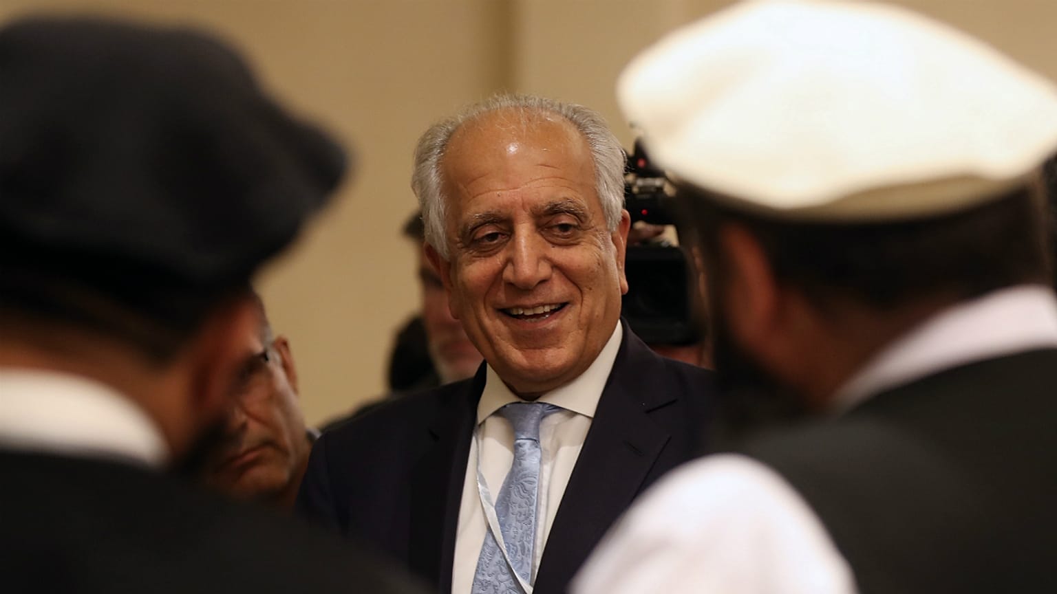زلمی خلیل زاد، فرستاده آمریکا در گفتگوهای صلح افغانستان