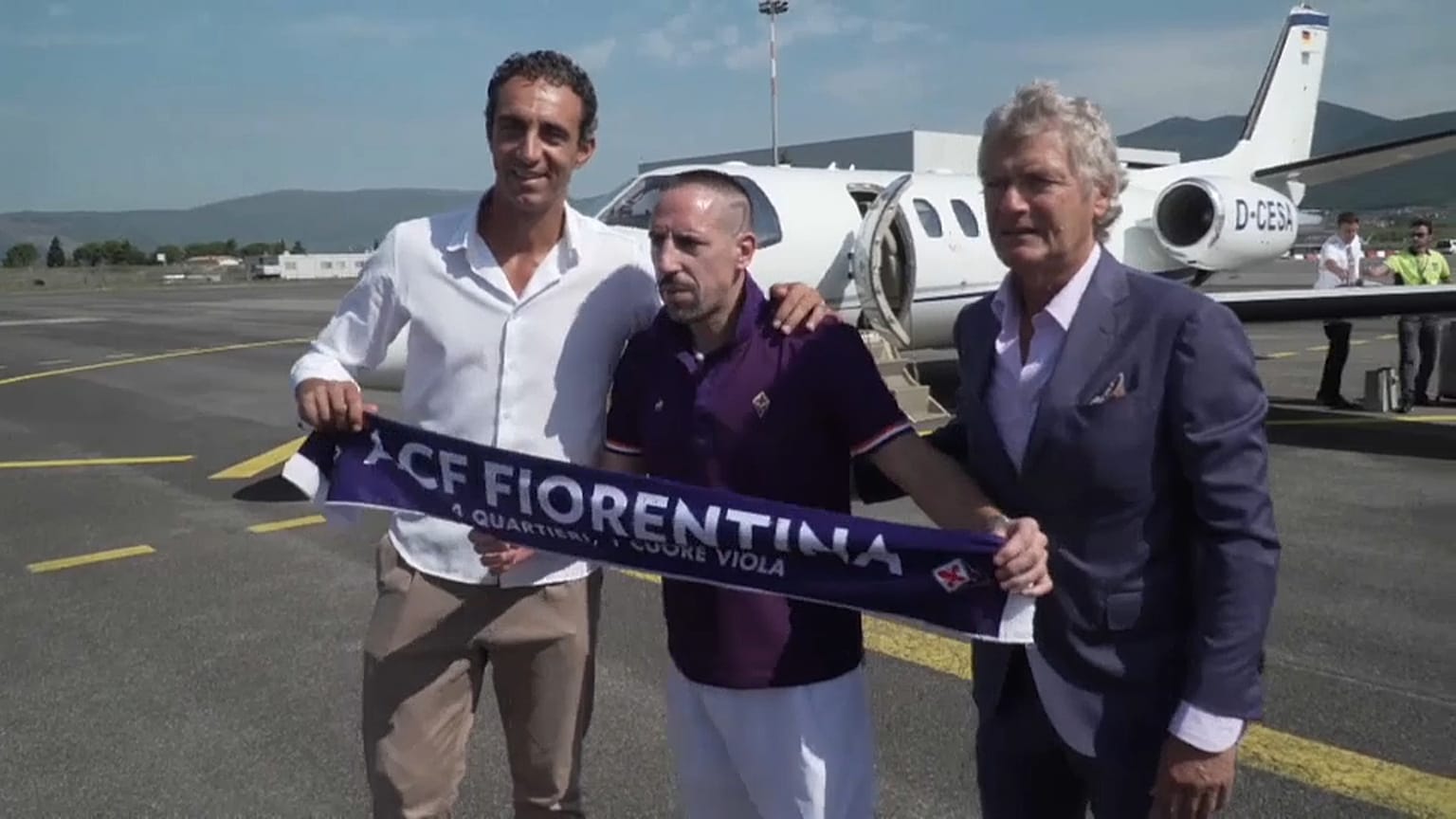 "Kaiser Franck" accueilli comme une rock star à Florence