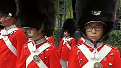 The  Youth Guard are girls and boys aged 8 to 16