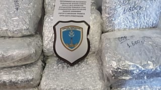 Γύθειο: Κατασχέθηκε πάνω από ένας τόνος ινδικής κάνναβης