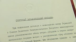 Vor 80 Jahren: Der Hitler-Stalin-Pakt - Ausstellung in Moskau