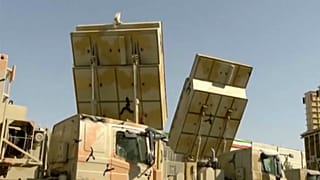 صورة من فيديو نشرته وكالات الإعلام الإيرانية الرسمية اليوم