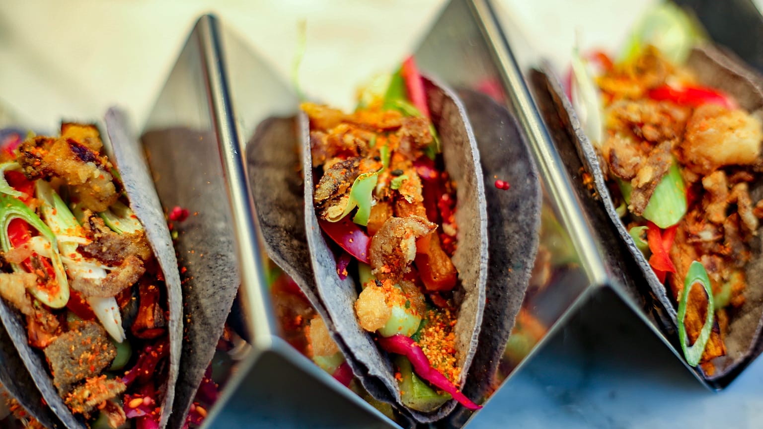 Smoked Aubergine Tacos