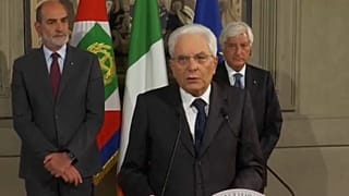 Mattarella setzt Frist bis kommenden Dienstag