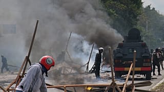Yangının ardından hapishaneden firar eden 270 mahkum kendi istekleriyle geri döndü