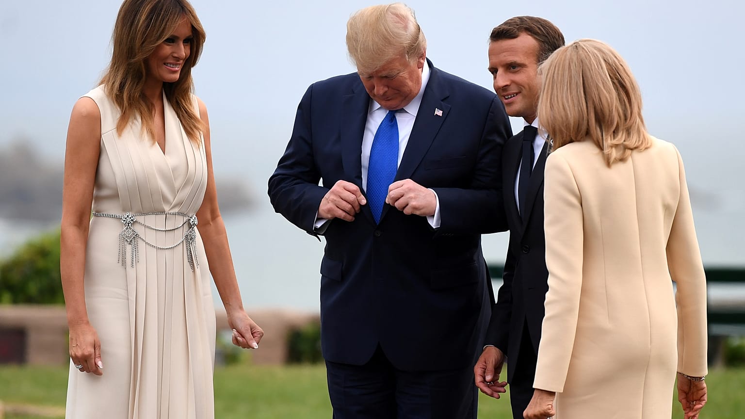Wie war sein Name? Trump twittert an @EmanuelMacrone