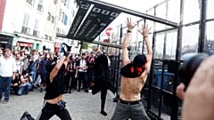 French police use tear gas on G7 protesters in Bayonne