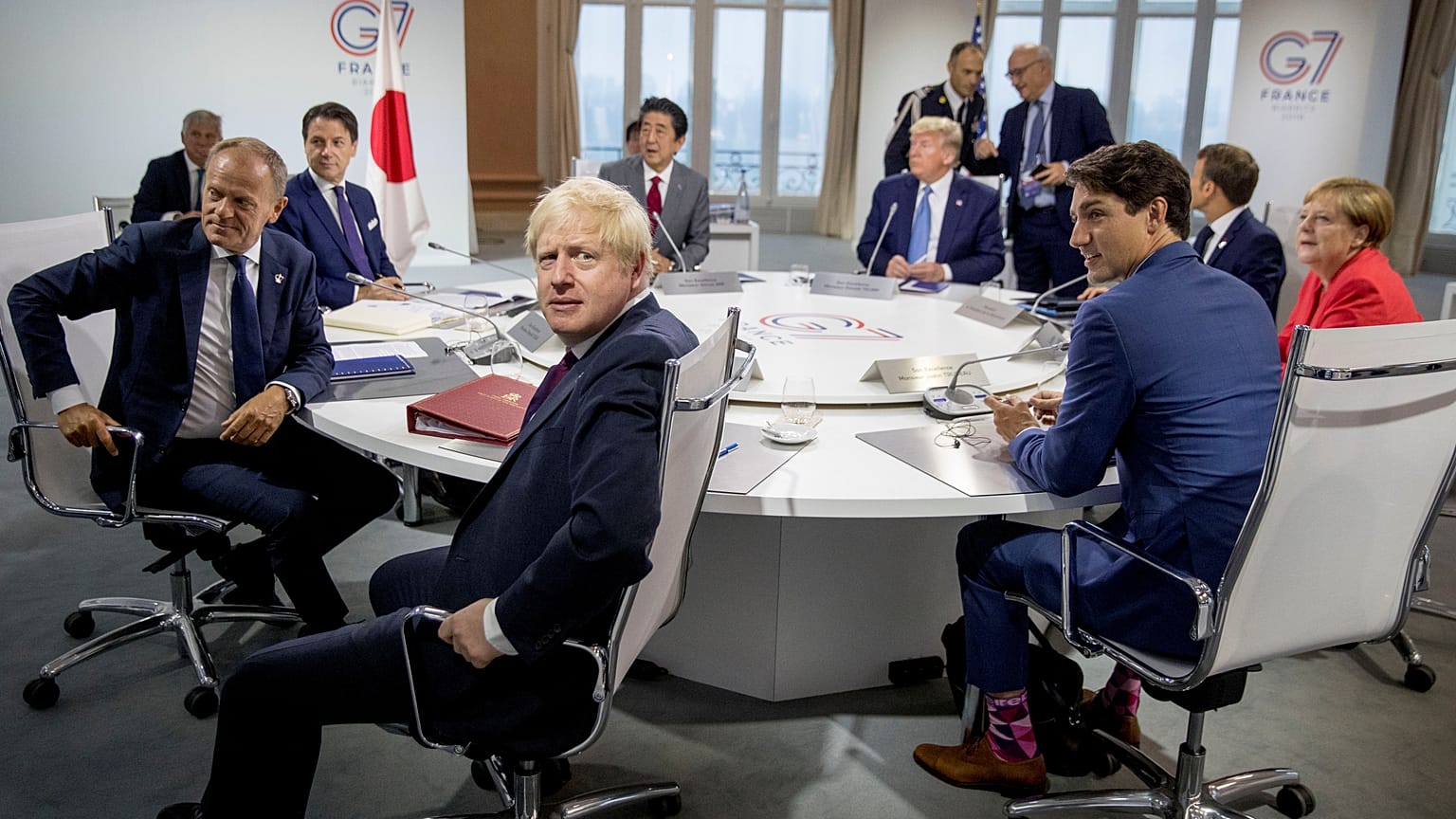 G7 Zirvesi: İran Dışişleri Bakanı Cevad Zarif'ten sürpriz G7 ziyareti