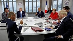 G7: Frühstückstreffen zwischen Donald Trump und Boris Johnson
