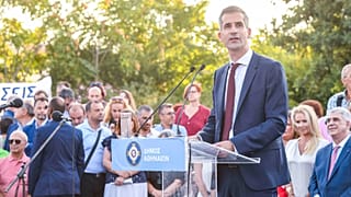Στην Ακαδημία Πλάτωνος ορκίστηκε ο νέος δήμαρχος της Αθήνας Κώστας Μπακογιάννης