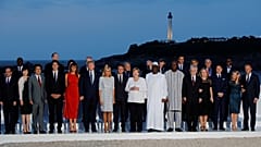 G7-Treffen - 2. Tag: Ein Überraschungsbesuch und viele Gespräche