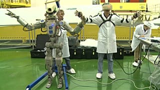 Bienvenue à bord de l'ISS ! Le robot humanoïde russe Fedor entre en action