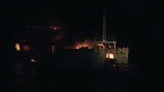 Al menos tres muertos en el incendio de un ferri en Filipinas