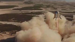 SpaceX realiza com sucesso voo de teste de protótipo Starhopper