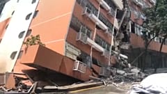En Chine, un bâtiment s'effondre mais, ne fait aucune victime