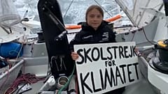 Wieder auf festem Boden: Greta Thunberg erreicht New York
