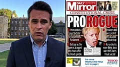 Britische Medien: "Johnson riskiert alles"