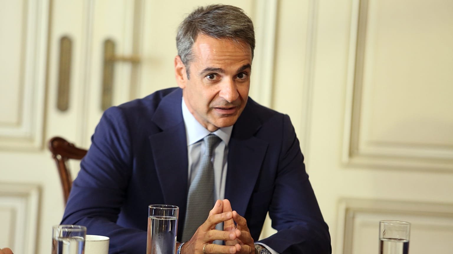 Ο πρωθυπουργός Κυριάκος Μητσοτάκης