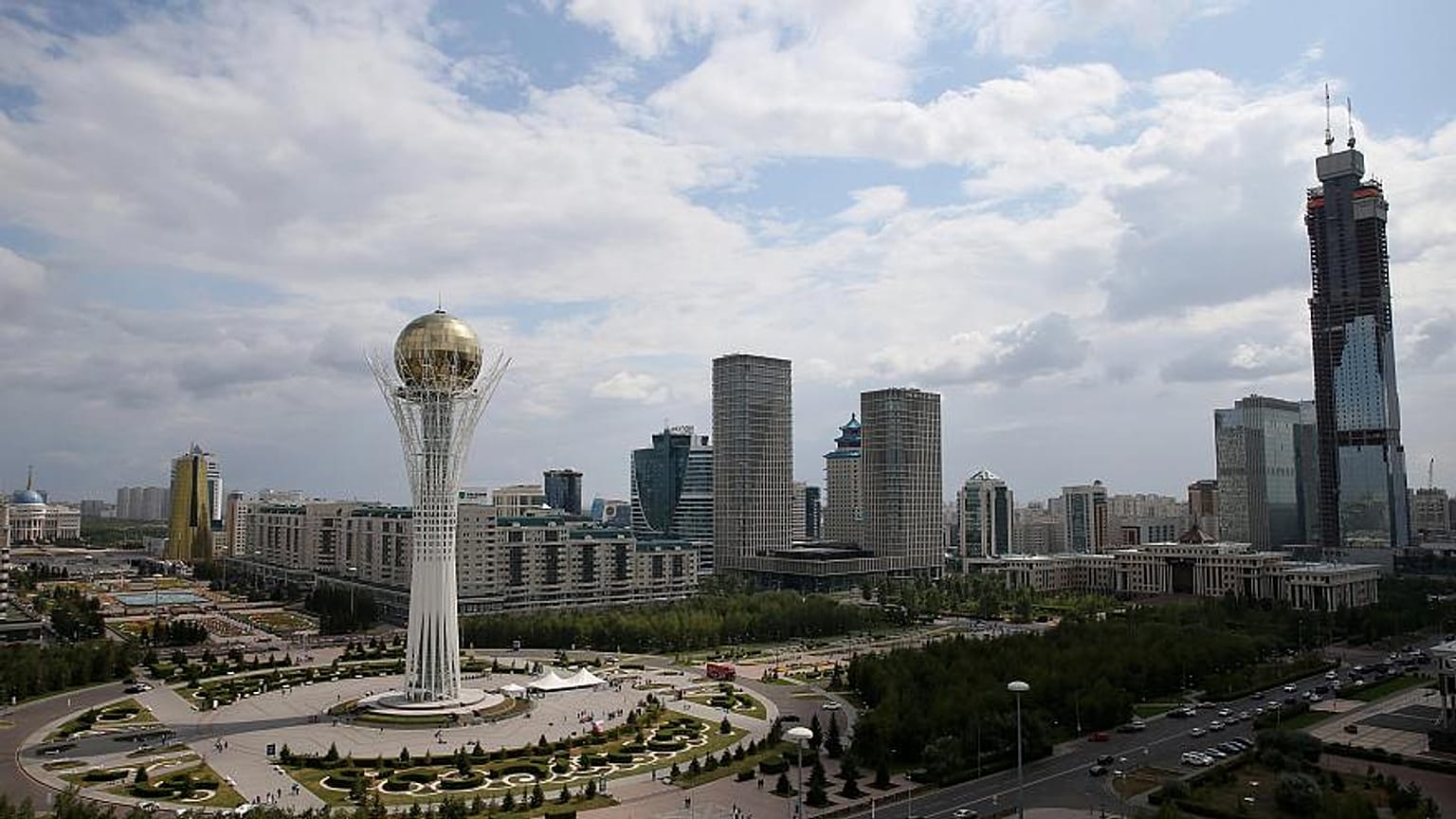 Innenstadt Nur-Sultan, Kasachstan