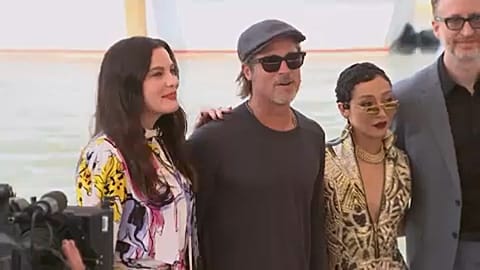 Brad Pitt, un astronauta en la Mostra de Venecia