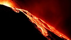 Leuchtender Stromboli
