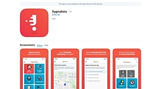 Sygnalista encourages users to report petty crimes and infringements.