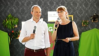 Wolfram Günther und Katja Meier, das Grünen-Duo in Sachsen