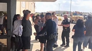 People are evacuated from Cinergy Odessa cinema following a shooting in Odessa