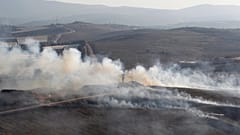 Güney Lübnan’da İsrail sınırına yakın Maroun Al-Ras köyü