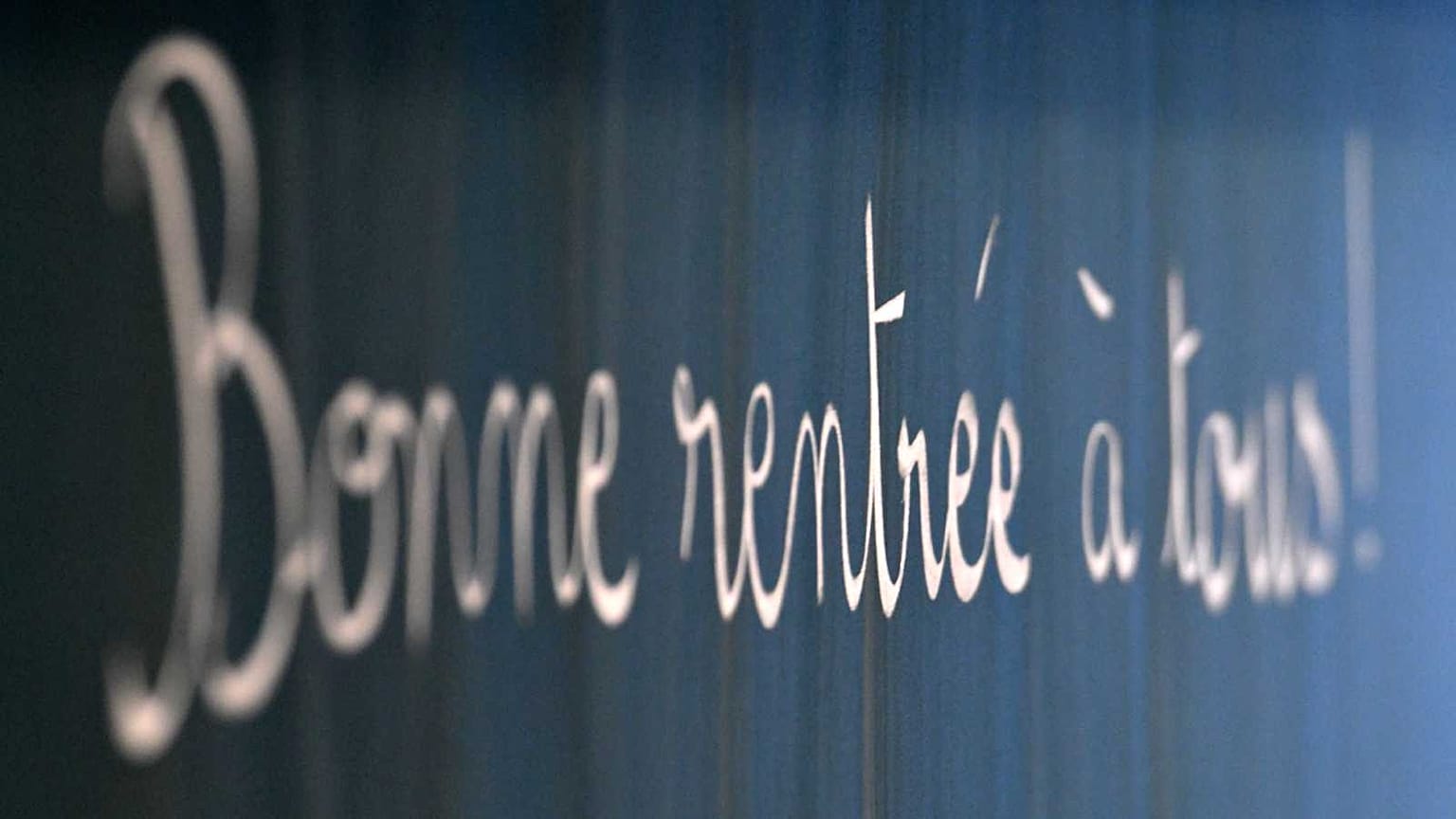 C'est la rentrée pour 12 millions d'élèves en France 