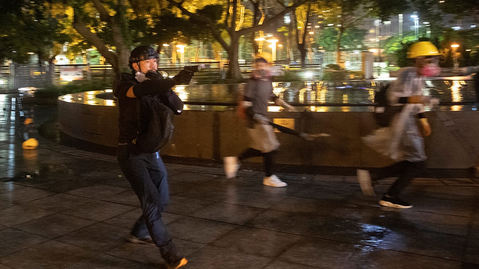 Hong Kong on edge after weekend of clashes, airport disruption