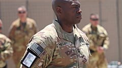 A NATO Resolute Support Mission küldetés amerikai tagja az afganisztáni Herátban május 29-én