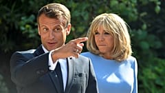 Fransa Cumhurbaşkanı Emmanuel Macron - First Lady Brigitte Macron