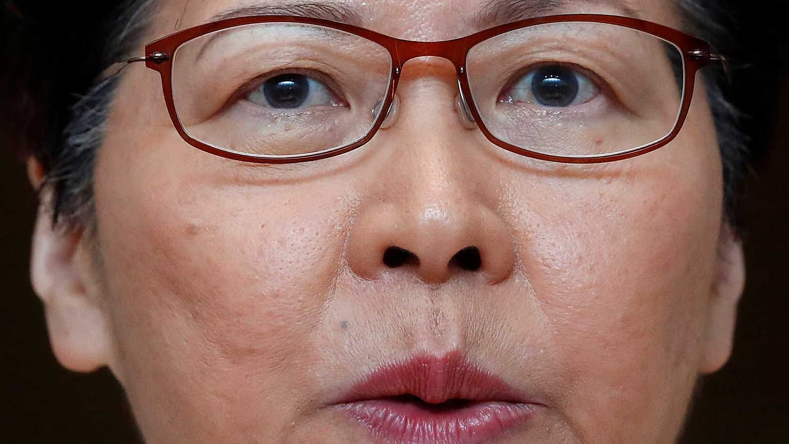 Carrie Lam, le 3 octobre 2019 à Honk Kong