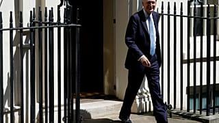 Chancellor of the Exchequer Philip Hammond leaves Downing Street in London, Britain, July 24, 2019.
