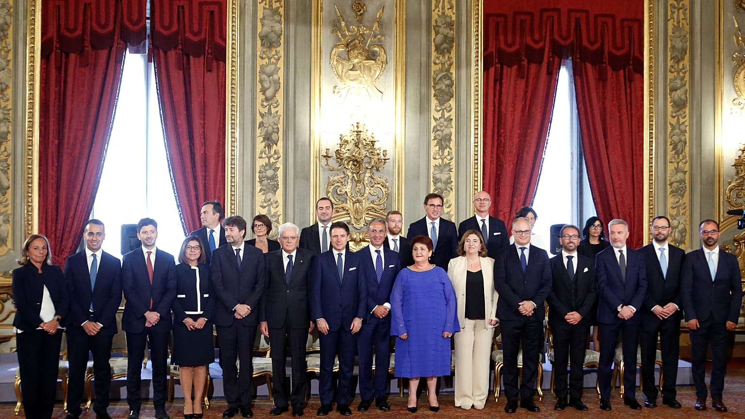Il secondo governo Conte (M5S-PD) giura al Quirinale