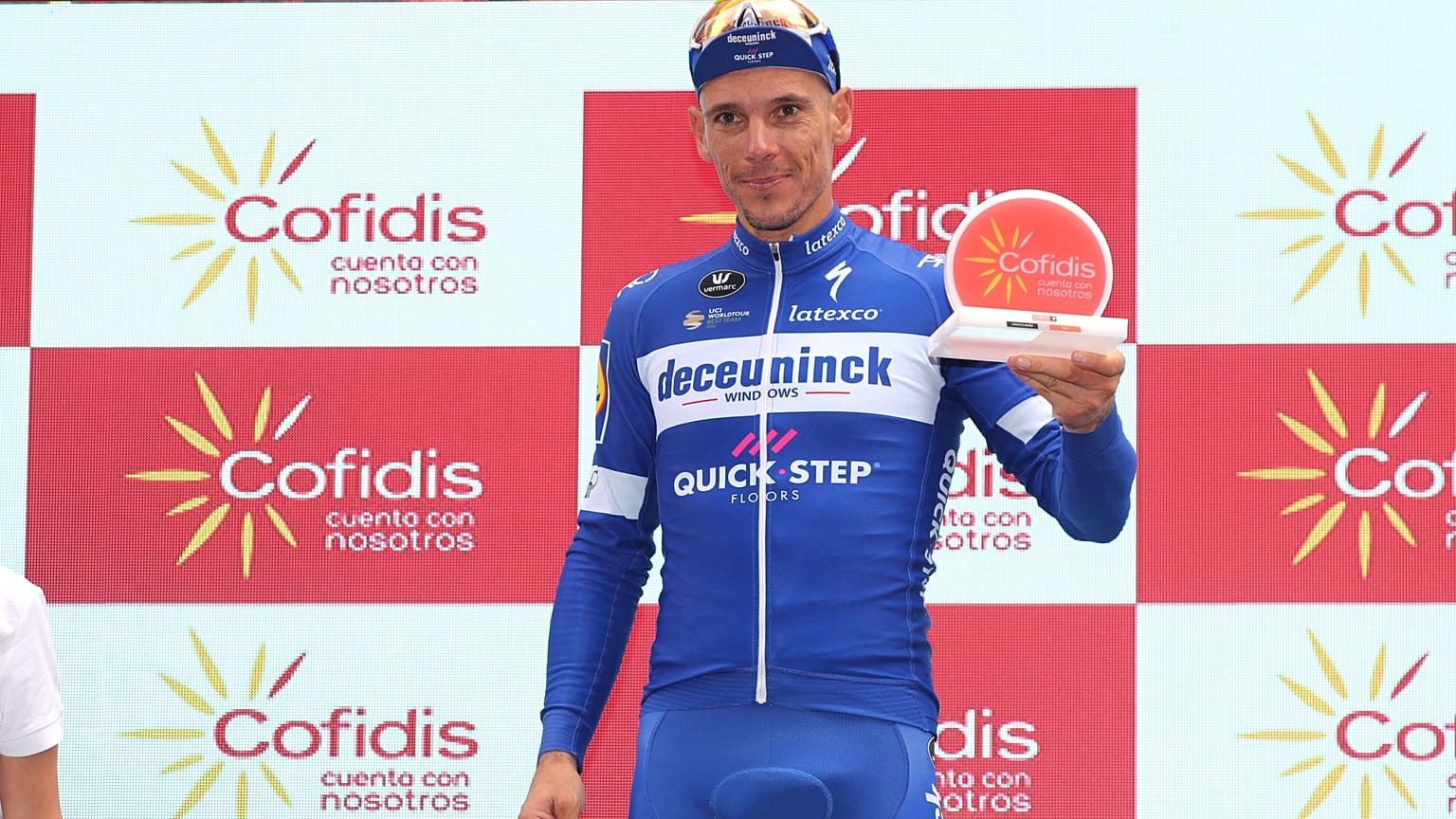 Philippe Gilbert, vincitore della 12.tappa della Vuelta.