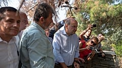Ο υπουργός Περιβάλλοντος και Ενέργειας Κωστής Χατζηδάκης επισκέφτηκε το δάσος του Σέιχ Σου 