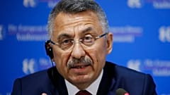 Cumhurbaşkanı Yardımcısı Fuat Oktay, İtalya'nın Cernobbio kentinde Ambrosetti Forumu’na katıldı. ( Muhammet Fatih Oğraş - Anadolu Ajansı )