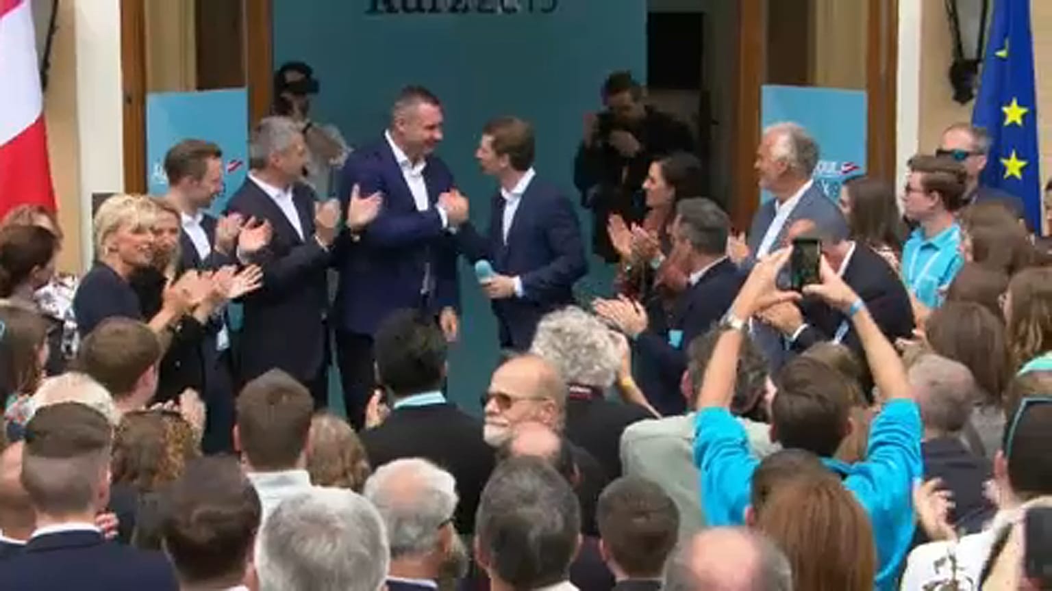 Klicsko is ringbe szállt az osztrák kampányban