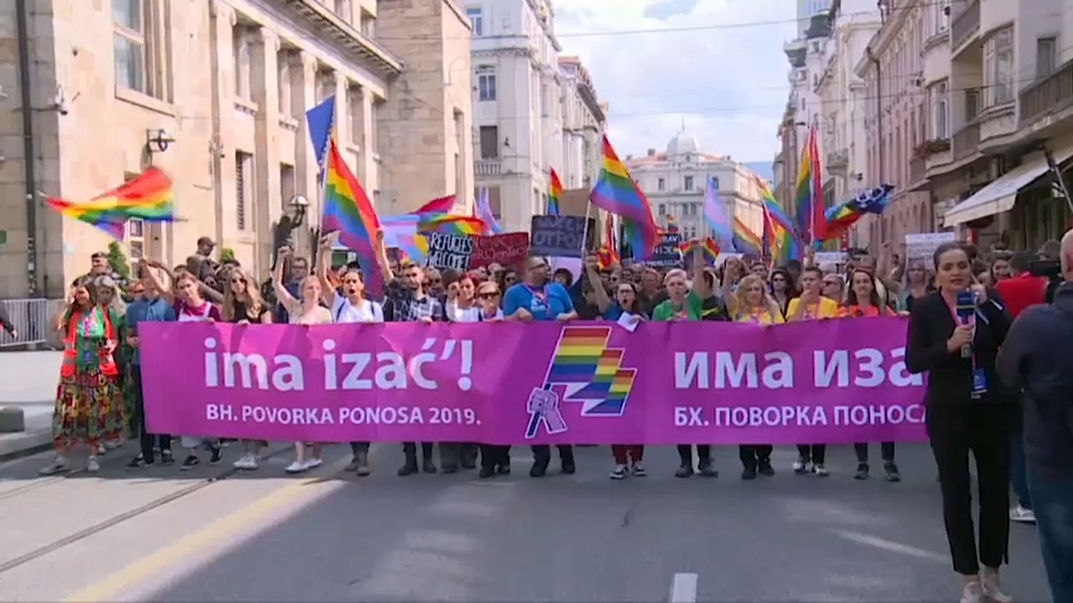 1. GayPride Parade in Sarajewo