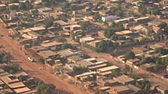 Burkina Faso'nun başkenti Ouagadougou'da bir mahalle