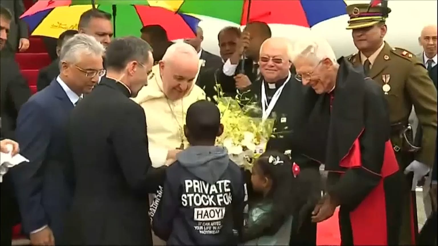 Il Papa alla Mauritius, ultima tappa del tour africano
