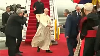 100 mil recebem Francisco na Ilha Maurícia