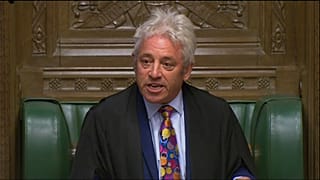 Presidente da Câmara dos Comuns, John Bercow, anuncia demissão