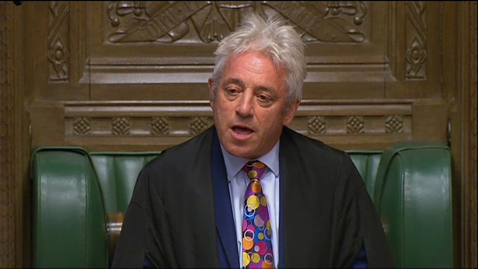 Lo speaker Bercow annuncia le sue dimissioni