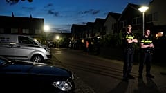 Police secure the area after a shooting in the Dutch city of Dordrecht, Netherlands September 9, 2019. 