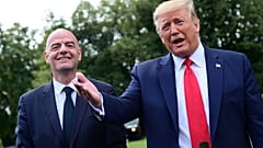 ABD Başkanı Trump ve FIFA Başkanı Gianni Infantino