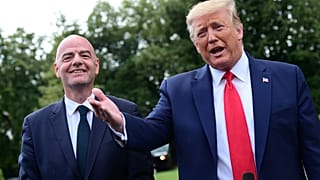 ABD Başkanı Trump ve FIFA Başkanı Gianni Infantino